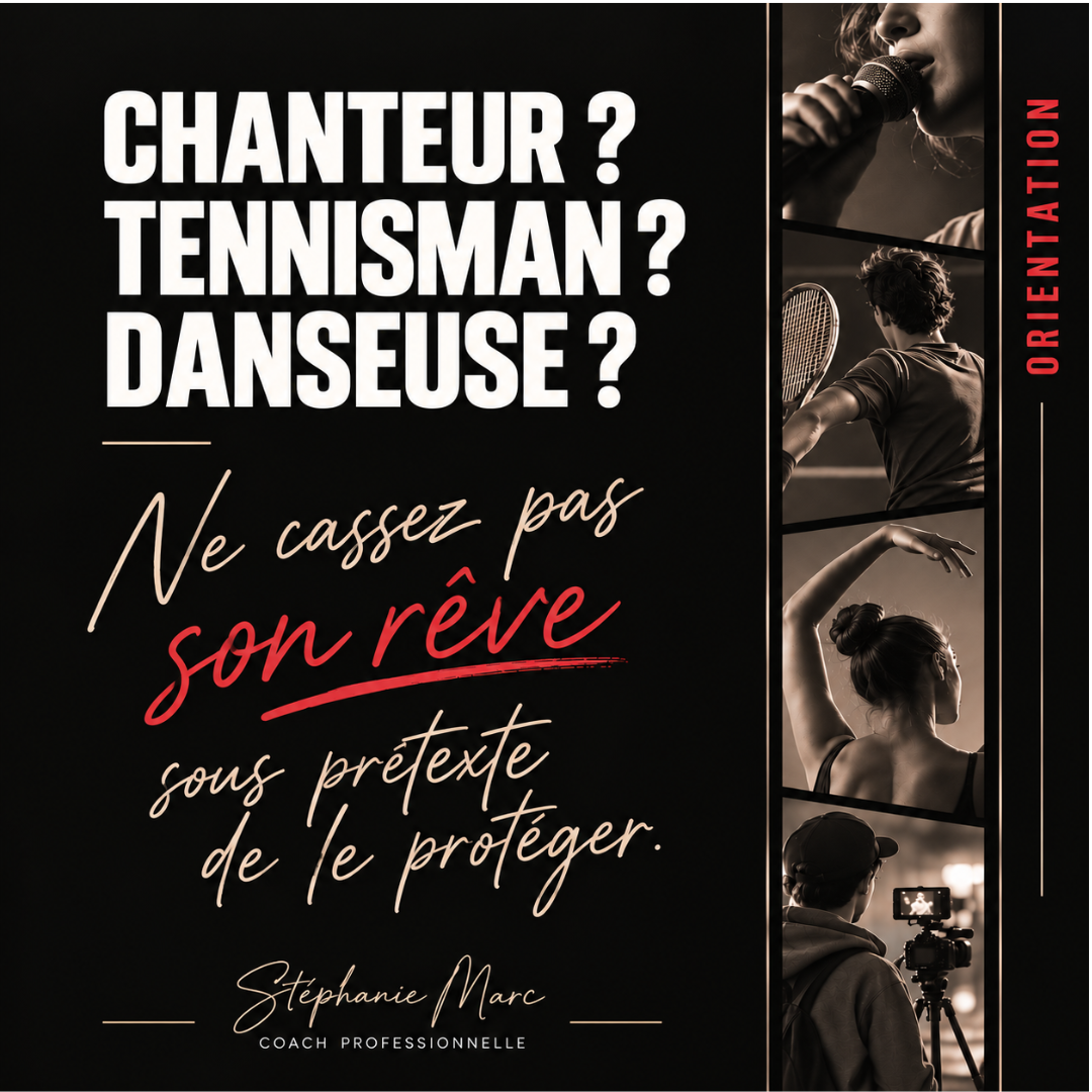Orientation scolaire : chanteur, tennisman, danseuse, choisir son avenir